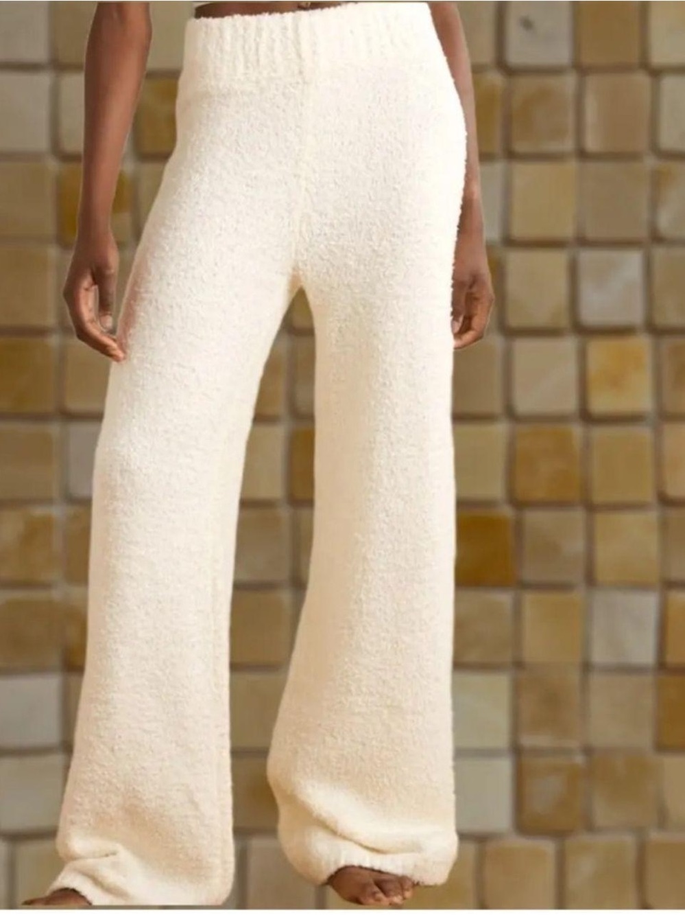 SKIMS cozy light pant color marble size l